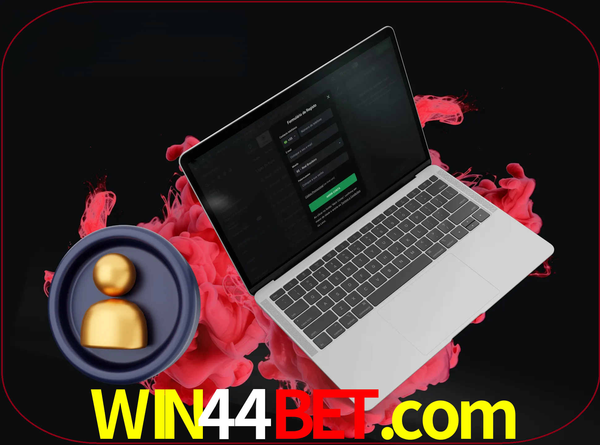 No cabeçalho do site win44bet, clique no botão que o levará a um formulário especial onde terá de introduzir as suas informações actuais.