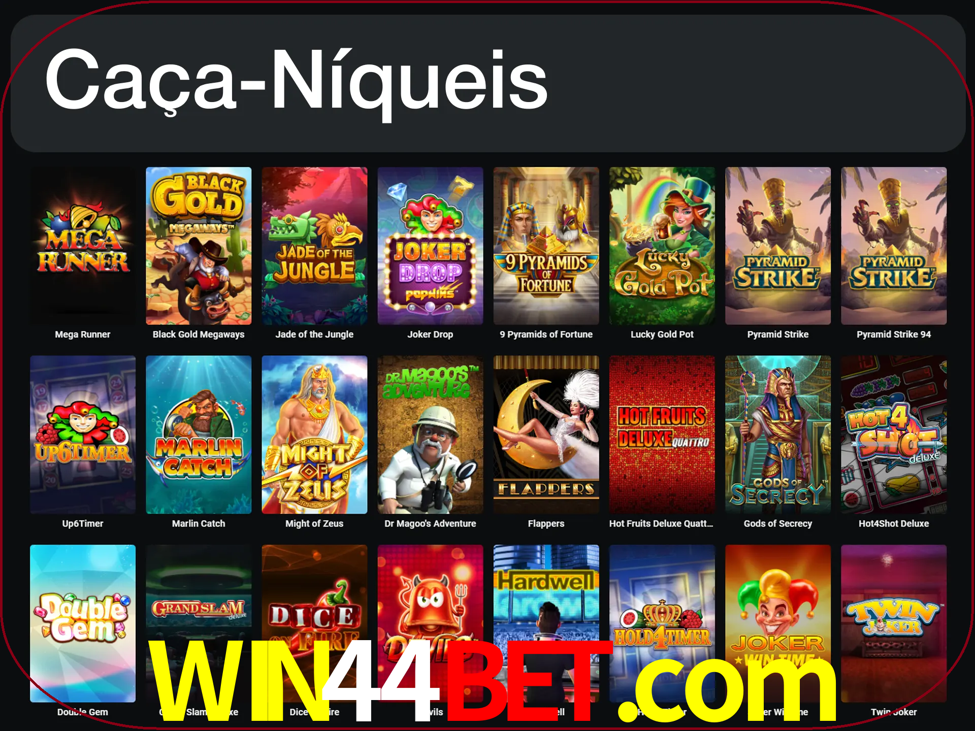 LeonBet tem mais de 3000 slots para jogar.