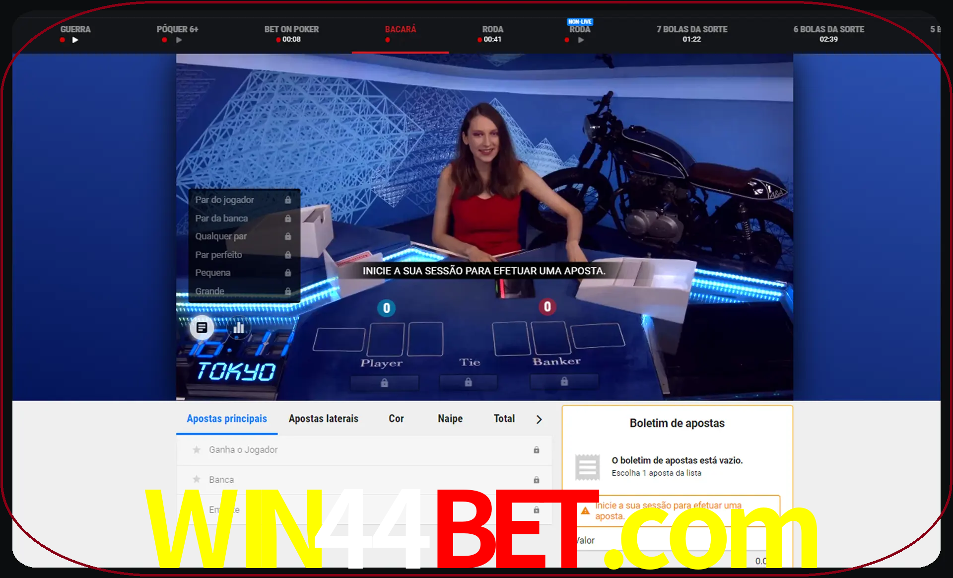 Jogar Betgames intrigantes com verdadeiros dealers.