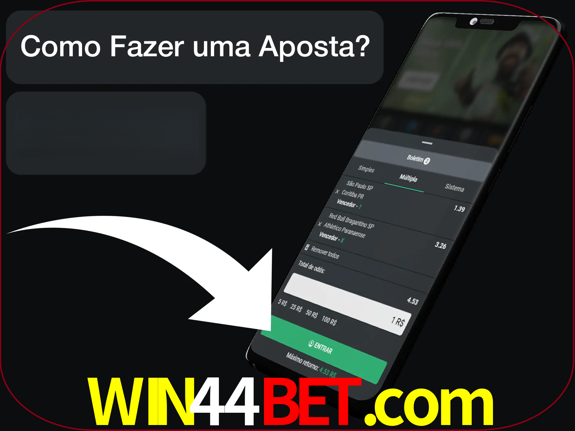 Preencha sua aposta e aguarde o resultado.