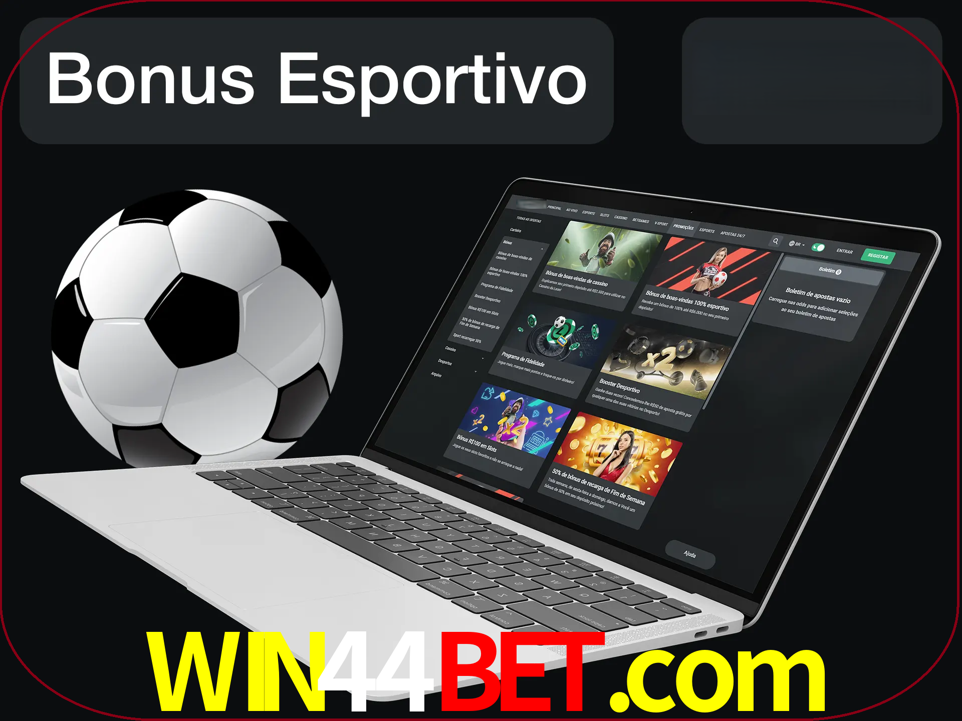 Antes de começar a apostar, use o bônus esportivo.