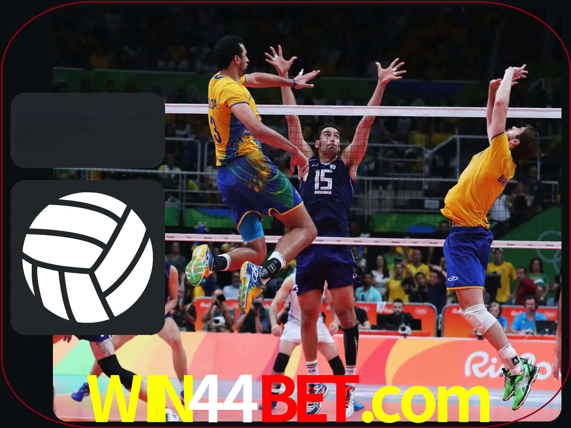 Fazer enormes ganhos apostando nas equipes de vôlei.