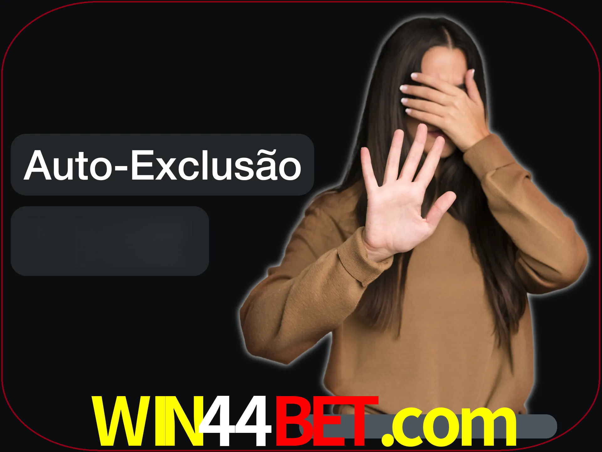 Você pode desistir se sentir anexiedade.